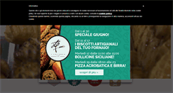Desktop Screenshot of iltuofornaio.com