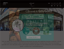 Tablet Screenshot of iltuofornaio.com